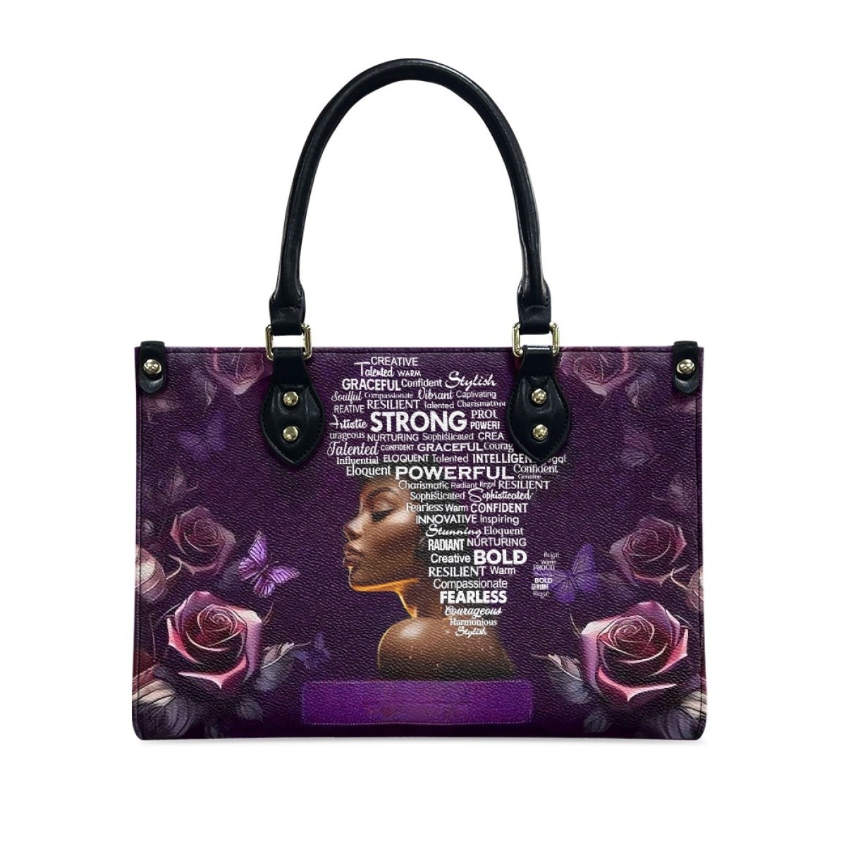 Africa Map Affirmation Hand Bag