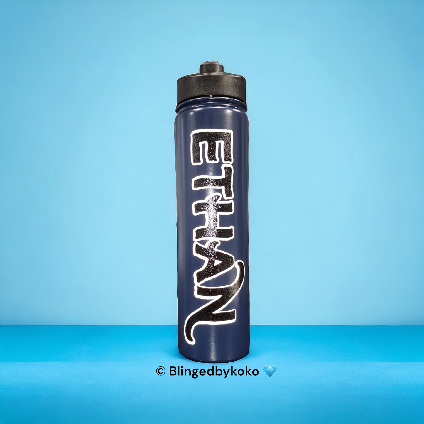 Customised Blue Smith + Nobel 1.2 Litre Drink Bottle