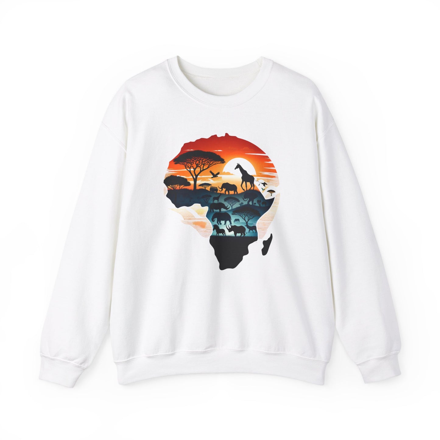 African Savannah Unisex Crewneck Sweatshirt