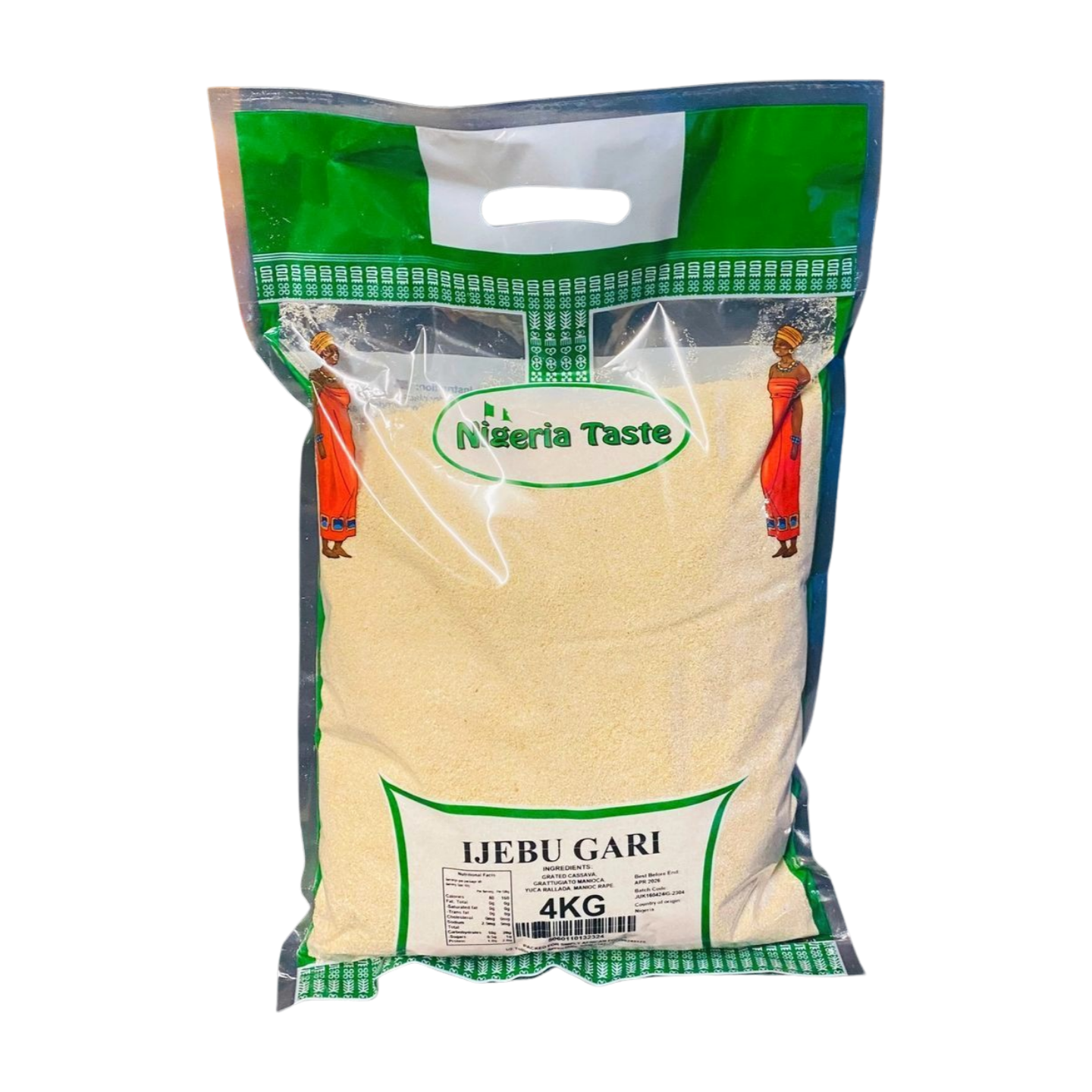 Nigeria taste ijebu garri 4kg