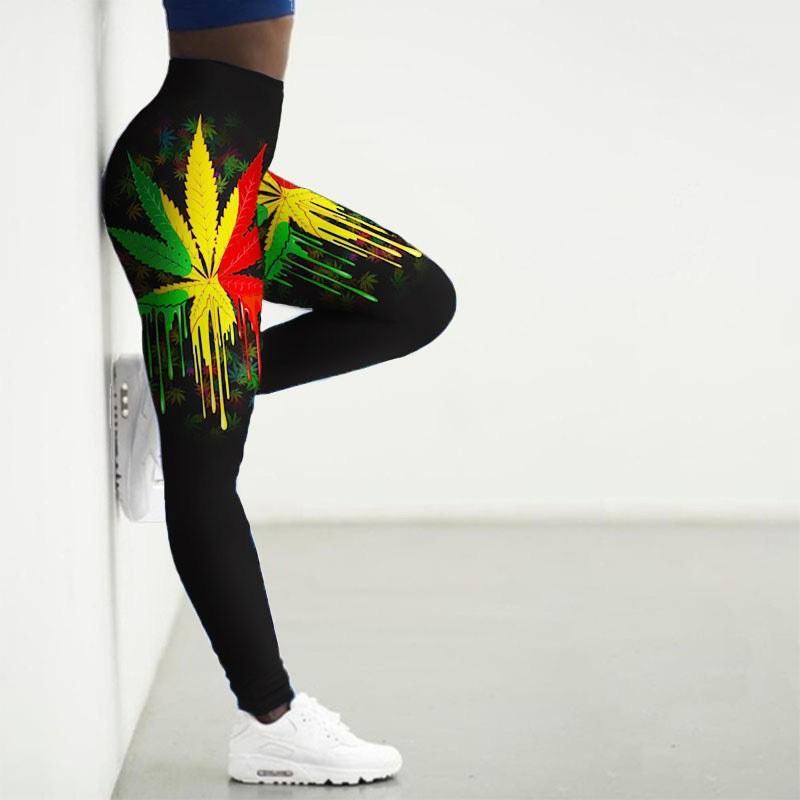 Hemp Leaf Fitness Pant