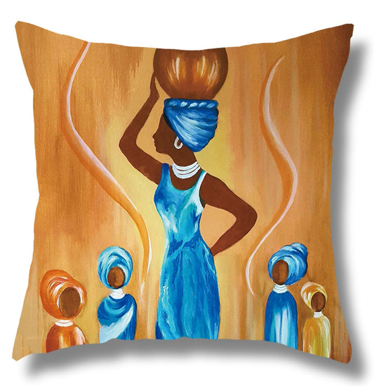 Sweet Mother Throw Pillow Cover