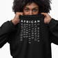 Africa Black Unisex Sweatshirt